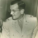 Glenn Miller profile in uniform